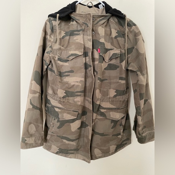 Levi Strauss & Co. Camo Hooded Jacket - Picture 4 of 6